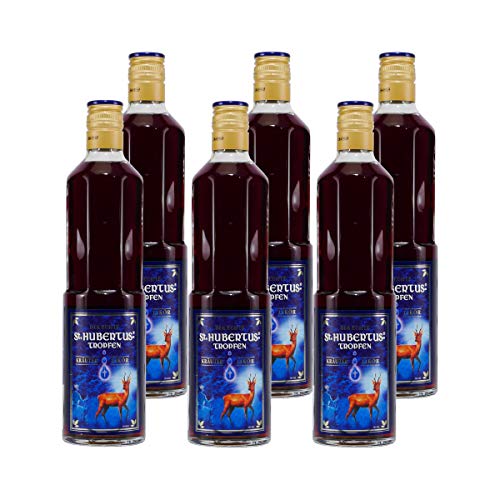 St. Hubertus Tropfen - Kräuter-Likör (6 x 0,5L) von St. Hubertus