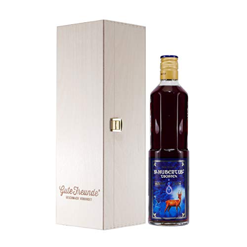 St. Hubertus Tropfen - Kräuter-Likör mit Geschenk-HK St. Hubertus Tropfen - Kräuter-Likör mit Geschenk-HK von St. Hubertus
