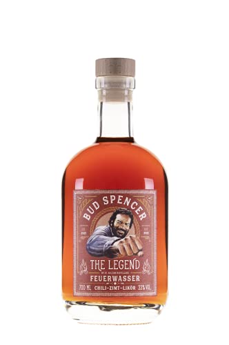 Bud Spencer - Feuerwasser Chili-Zimt Likör 33% vol., 0.7l von St. Kilian Distillers