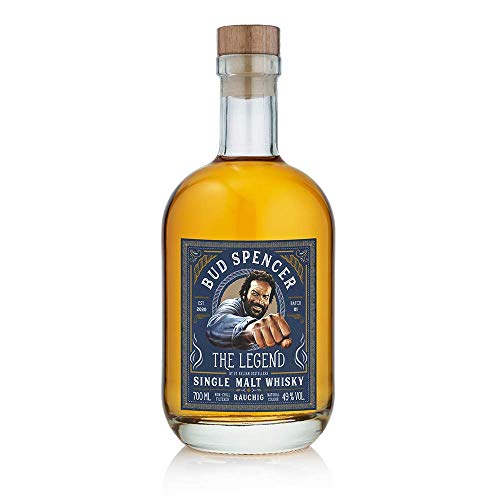 Bud Spencer Whisky – The Legend – rauchig 0,7 l, 49% vol. Bud Spencer Whisky – The Legend – rauchig 0,7 l, 49% vol. von St. Kilian Distillers
