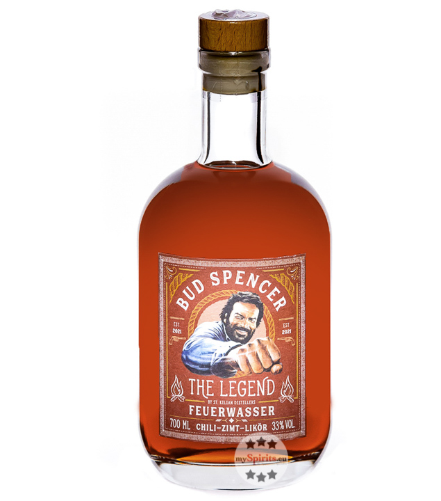 St. Kilian Bud Spencer Feuerwasser Likör (33 % Vol., 0,7 Liter) von St. Kilian Distillers