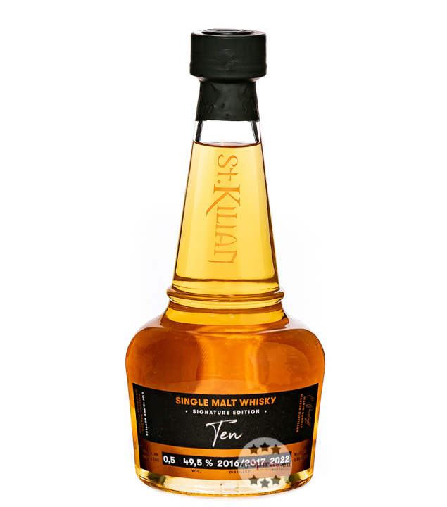 St. Kilian Ten Signature Edition Single Malt Whisky (49,5 % Vol., 0,5 Liter) von St. Kilian Distillers