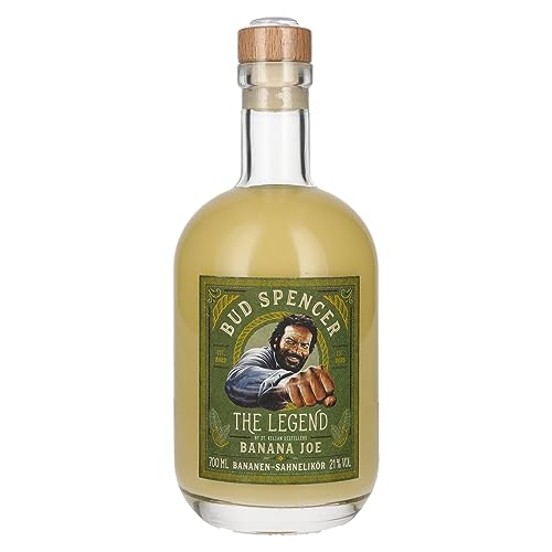 St. Kilian Distillers Bud Spencer The Legend BANANA JOE Bananen-Sahnelikör 21% Vol. 0,7l von St. Kilian Distillers