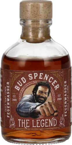 St. Killian Bud Spencer The Legend FEUERWASSER Chili-Zimt-Likör 33% Vol. 0,05l von St. Kilian Distillers