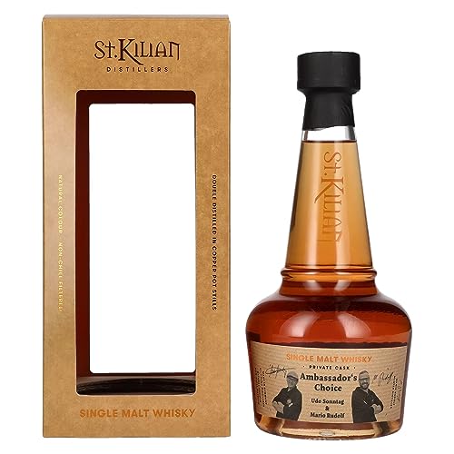 St. Kilian AMBASSADOR'S CHOICE Single Malt Whisky No. 6 54,2% Vol. 0,5l in Geschenkbox von St. Kilian Distillers