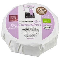 Camembert mit Walnüssen von St. Leonhardter Biokäserei