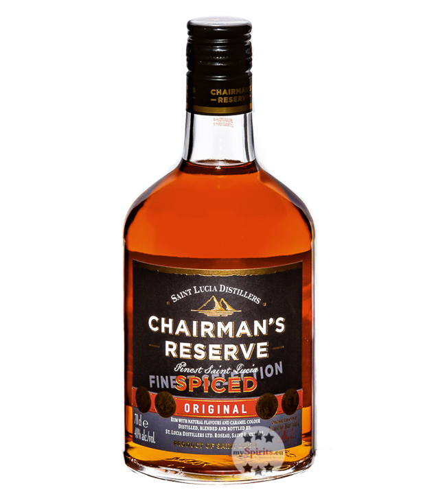 Chairman's Reserve Spiced Original (40 % Vol., 0,7 Liter) von St. Lucia Distillers