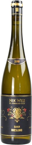 Nik Weis Saar Riesling - schwarzes Etikett - 2021 Nik Weis Saar Riesling - schwarzes Etikett - 2021 von St. Urbans-Hof