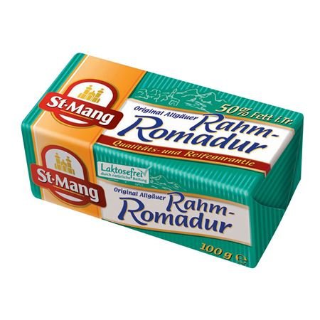 2 Stück St. Mang Original Allgäurer Rahm-Romadur 50% Fett 100 g von St.Mang