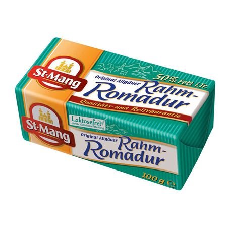 2 Stück St. Mang Original Allgäurer Rahm-Romadur 50% Fett 100 g 2 Stück St. Mang Original Allgäurer Rahm-Romadur 50% Fett 100 g von St.Mang