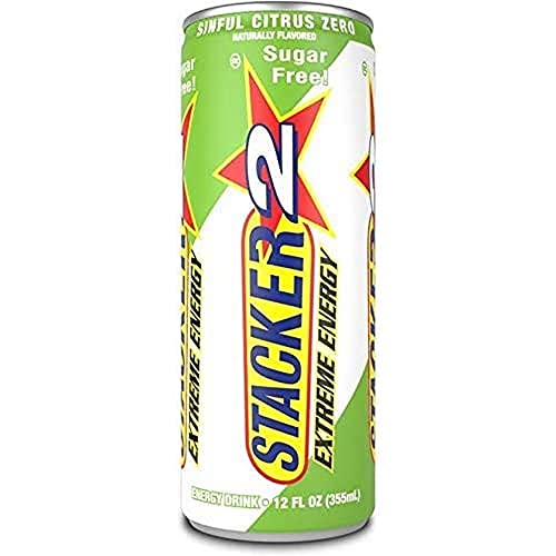 Stacker2 Extreme Energy Zero Drink Getränk Fitness Sport Bodybuilding, 1er Pack (1 x 4.26 l) von STACKER 2