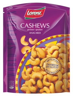 Lorenz Cashews 100g 12 x 100 g von Stadlbauer