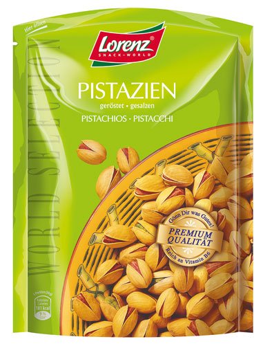 Lorenz Pistazien geröstet/gesalzen - 100 g von Stadlbauer