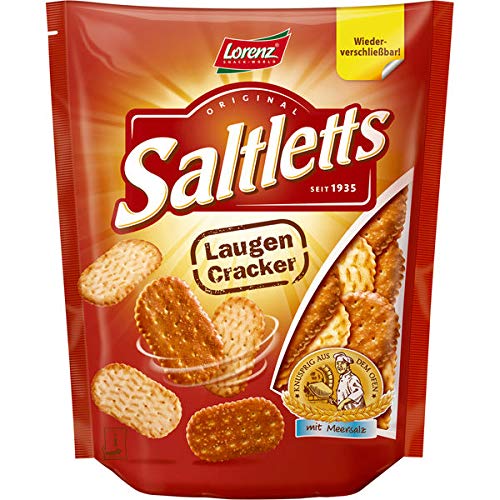 Lorenz Saltletts Laugencracker, 6er Pack (6 x 150g) von Stadlbauer