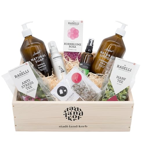 Zeit für Dich Geschenkkorb Zeit für Dich Geschenkkorb von Stadt Land Korb