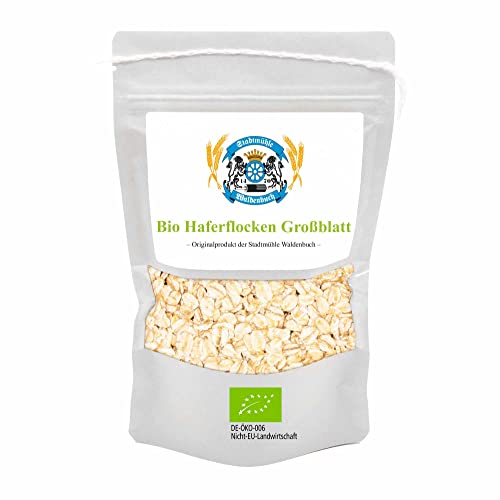 Stadtmühle Waldenbuch Bio Haferflocken Großblatt, 2,5 kg Stadtmühle Waldenbuch Bio Haferflocken Großblatt, 2,5 kg von Stadtmühle Waldenbuch