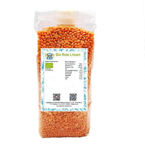 Stadtmühle Waldenbuch Bio Rote Linsen, 500 g Stadtmühle Waldenbuch Bio Rote Linsen, 500 g von Stadtmühle Waldenbuch
