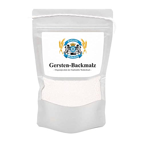 Stadtmühle Waldenbuch Gerstenbackmalz hell, enzymaktiv, ohne Konservierungsmittel oder Zusatzstoffe, 250 g Stadtmühle Waldenbuch Gerstenbackmalz hell, enzymaktiv, ohne Konservierungsmittel oder Zusatzstoffe, 250 g von Stadtmühle Waldenbuch