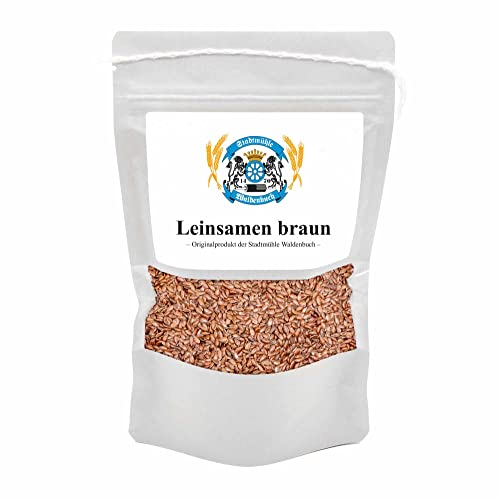 Stadtmühle Waldenbuch Leinsamen braun, ohne Konservierungsmittel oder Zusatzstoffe, 1 kg Stadtmühle Waldenbuch Leinsamen braun, ohne Konservierungsmittel oder Zusatzstoffe, 1 kg von Stadtmühle Waldenbuch
