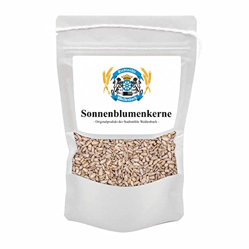 Stadtmühle Waldenbuch Sonnenblumenkerne geschält, ohne Konservierungsmittel oder Zusatzstoffe, 1 kg Stadtmühle Waldenbuch Sonnenblumenkerne geschält, ohne Konservierungsmittel oder Zusatzstoffe, 1 kg von Stadtmühle Waldenbuch