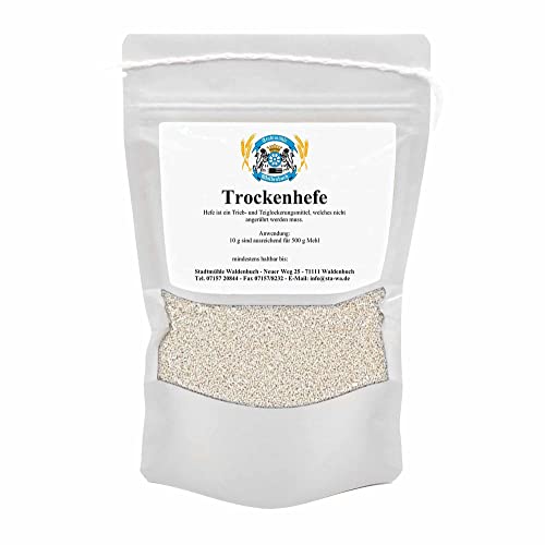 Stadtmühle Waldenbuch Trockenhefe, Backhefe, für einen lockeren Teig und perfektes Backergebnis, 250 g Stadtmühle Waldenbuch Trockenhefe, Backhefe, für einen lockeren Teig und perfektes Backergebnis, 250 g von Stadtmühle Waldenbuch
