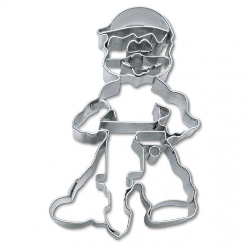 Städter - Ausstecher mit Prägung - Bauarbeiter - ca. 6,5 cm Städter - Ausstecher mit Prägung - Bauarbeiter - ca. 6,5 cm von Staedter