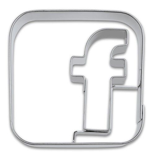 Städter - Ausstecher mit Prägung - Facebook App - ca. 5 cm von Staedter