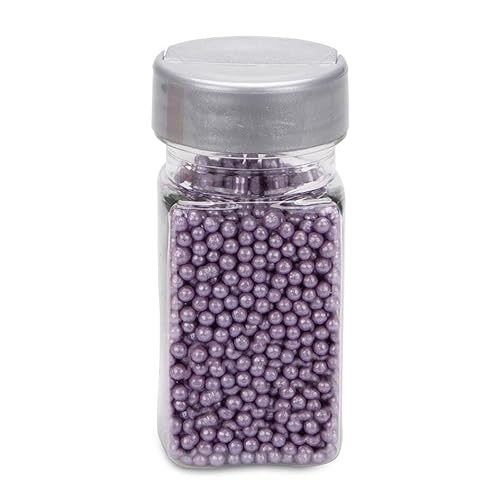 Städter Backzutat Perlen Mini Ø 3–4 mm Lila/Violett 65 g von Staedter