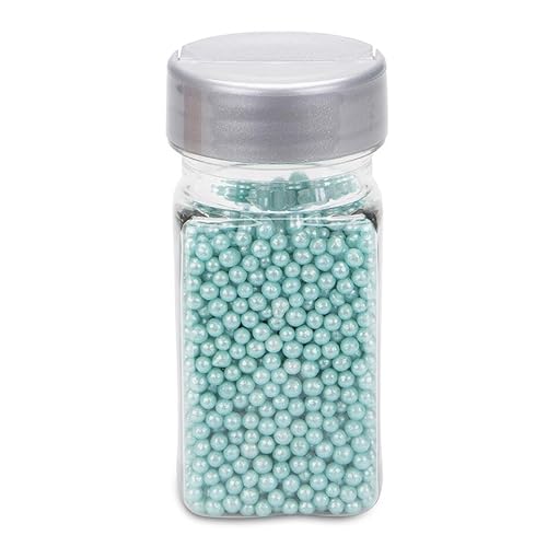 Städter Backzutat Perlen Mini Ø 3–4 mm Türkis 65 g von Staedter