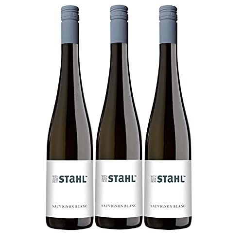 Winzerhof Stahl Sauvignon Blanc Weißwein Wein trocken Franken Deutschland (3 Flaschen) von Winzerhof Stahl