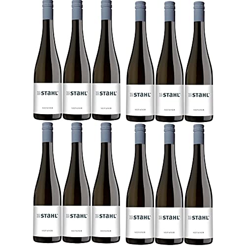 Winzerhof Stahl Silvaner Weißwein Wein trocken Franken Deutschland (12 Flaschen) von Stahl Winzerhof