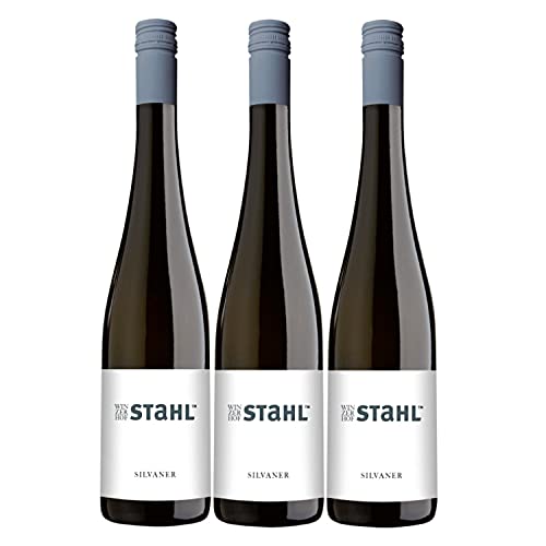 Winzerhof Stahl Silvaner Weißwein Wein trocken Franken Deutschland (3 Flaschen) von Stahl Winzerhof
