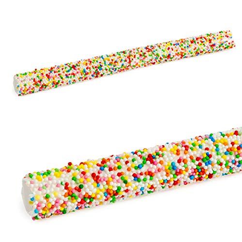5 Zuckerstangen Hully Gully 23 cm - Vanille Geschmack - 5 Stück je 55g - passend zu jedem Kindergeburtstag von Stalls Lollypop