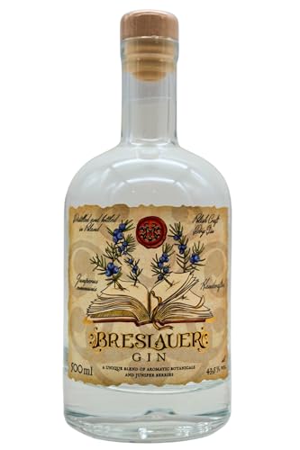 Breslauer Destillerie - New Western Dry Gin | 0,5L | Gin aus Polen ohne künstliche Zusätze & Zucker Breslauer Destillerie - New Western Dry Gin | 0,5L | Gin aus Polen ohne künstliche Zusätze & Zucker von Stamperla