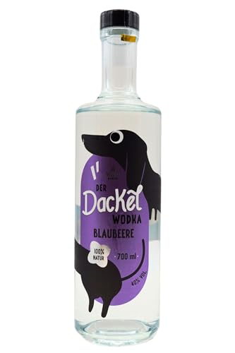 Der Dackel - Premium Blaubeere Wodka | 0,7L | Premium Wodka mit dem intensiven und natürlichem Geschmack der Blaubeere Der Dackel - Premium Blaubeere Wodka | 0,7L | Premium Wodka mit dem intensiven und natürlichem Geschmack der Blaubeere von Stamperla
