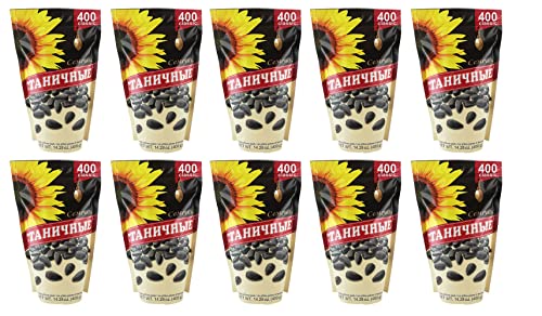 Sonnenblumenkerne Stanichnie geröstet & ungesalzen 10er Pack (10 x 400g) von Stanichnie