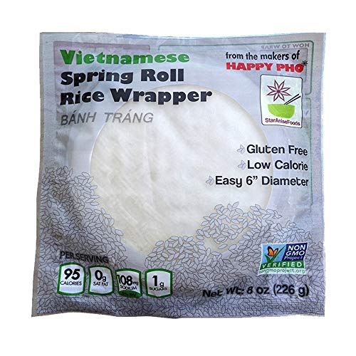 Star Anise Spring Roll Rice Wrapper (12x8oz) von Star Anise Foods