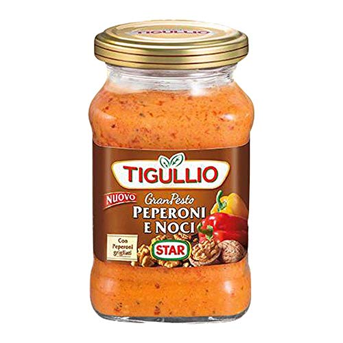 12x Star Tigullio GranPesto Pesto Peperoni e Noci Peperoni und Walnüsse 190g Sauce Kochsaucen 12x Star Tigullio GranPesto Pesto Peperoni e Noci Peperoni und Walnüsse 190g Sauce Kochsaucen von KDJMDL