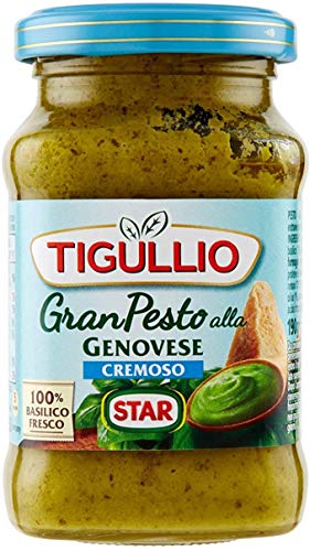 3x Star Tigullio GranPesto Cremoso Pesto alla Genovese mit Basilikum 190g Sauce von Star Tigullio