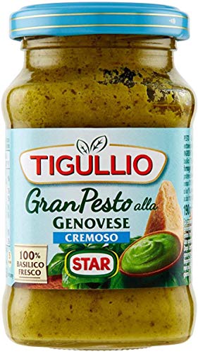 3x Star Tigullio GranPesto Cremoso Pesto alla Genovese mit Basilikum 190g Sauce 3x Star Tigullio GranPesto Cremoso Pesto alla Genovese mit Basilikum 190g Sauce von Star Tigullio