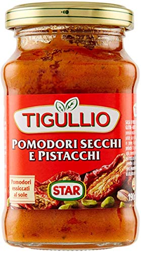 3x Star Tigullio GranPesto Pomodori Secchi e Pistacchi Pesto getrocknete Tomaten und Pistazien 190g Soße Sauce von Star
