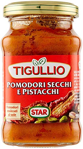 12x Star Tigullio GranPesto Pomodori Secchi e Pistacchi Pesto getrocknete Tomaten und Pistazien 190g Soße Sauce 12x Star Tigullio GranPesto Pomodori Secchi e Pistacchi Pesto getrocknete Tomaten und Pistazien 190g Soße Sauce von Star