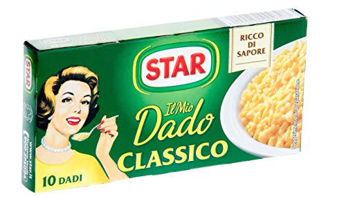 24x Star Dado Classico Suppenwürfel Brühe klassisch reich an Geschmack 10pz 100% Italienische Brühe 24x Star Dado Classico Suppenwürfel Brühe klassisch reich an Geschmack 10pz 100% Italienische Brühe von Star