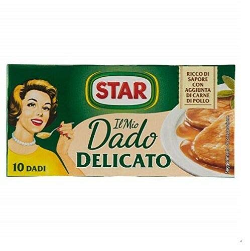 3x Star Delicato dado brodo Suppenwürfel Brühe sanft reich an Geschmack 10 pz von Star