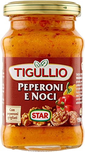 3x Star Tigullio GranPesto Pesto Peperoni e Noci Peperoni und Walnüsse 190g Sauce Kochsaucen von Star