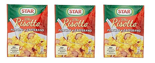 3x Star il mio Risotto Reis Safran und Steinpilze 175g italienisch Fertiggerichte von Star