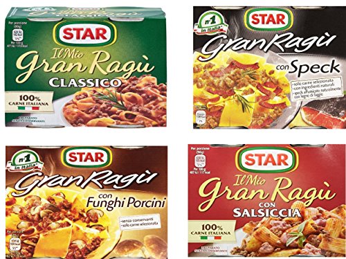 4x Il mio Gran ragù Star testset italienich tomatensauce 2x 180g sauce Tomaten 4x Il mio Gran ragù Star testset italienich tomatensauce 2x 180g sauce Tomaten von Star