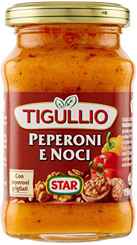 6x Star Tigullio GranPesto Pesto Peperoni e noci Paprika und Walnüsse 190 g Sauce von Star