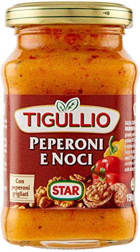 6x Star Tigullio GranPesto Pesto Peperoni e noci Paprika und Walnüsse 190 g Sauce 6x Star Tigullio GranPesto Pesto Peperoni e noci Paprika und Walnüsse 190 g Sauce von Star