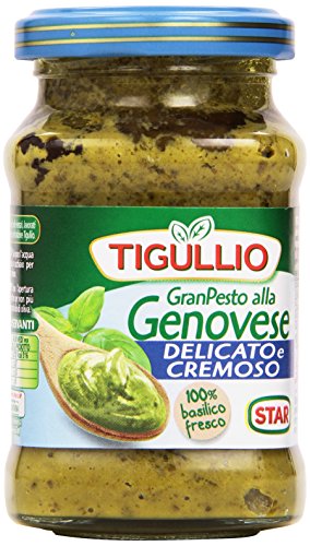 6x Star Tigullio GranPesto Pesto alla Genovese mit Basilikum Delicato 190 g Sauce 6x Star Tigullio GranPesto Pesto alla Genovese mit Basilikum Delicato 190 g Sauce von Star
